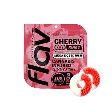 Gummies | Cherry Mega Rings | 2pk x 50mg | 100 mg