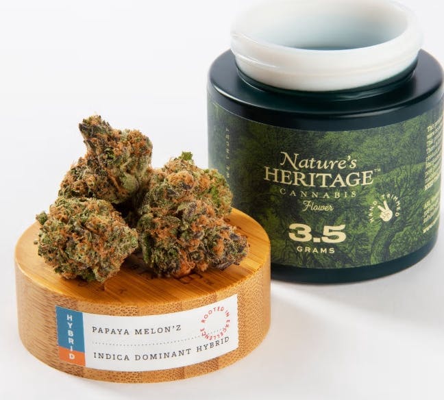 Nature's Heritage | Papaya Melonz | 3.5g Flower