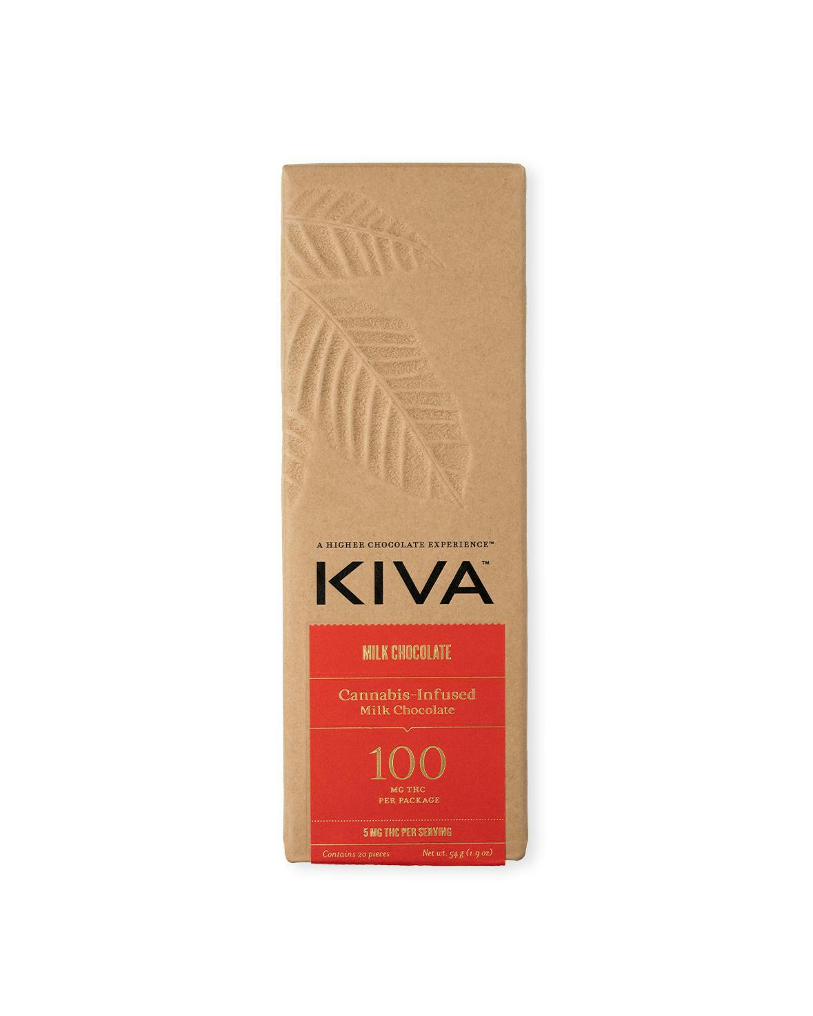 Chocolates | Milk Chocolate Bar | 20pk x 5mg | 100 mg