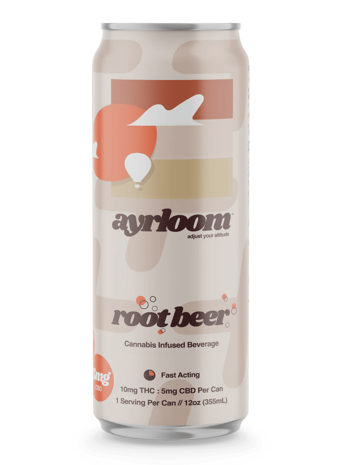 Infused Drink | Root Beer | 2:1 | THC:CBD | 10 mg : 5 mg