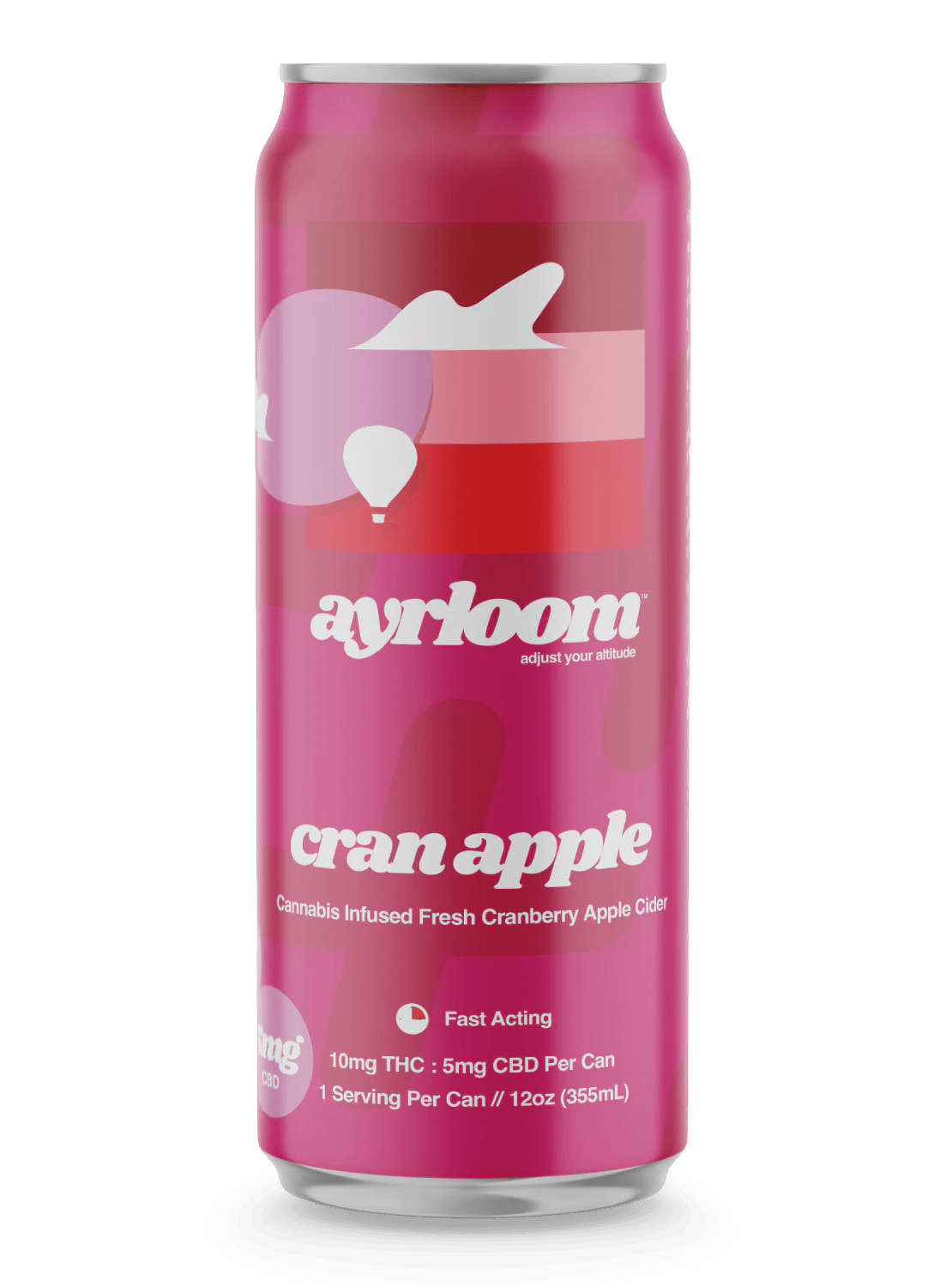 Infused Drink | Cran Apple | 2:1 | THC:CBD | 10 mg : 5 mg