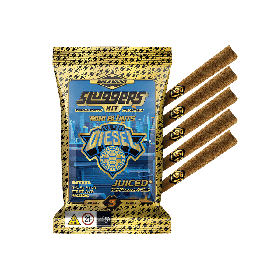 Infused Blunts | Juiced | NYC Diesel | 5pk x 0.7g | 3.5 g