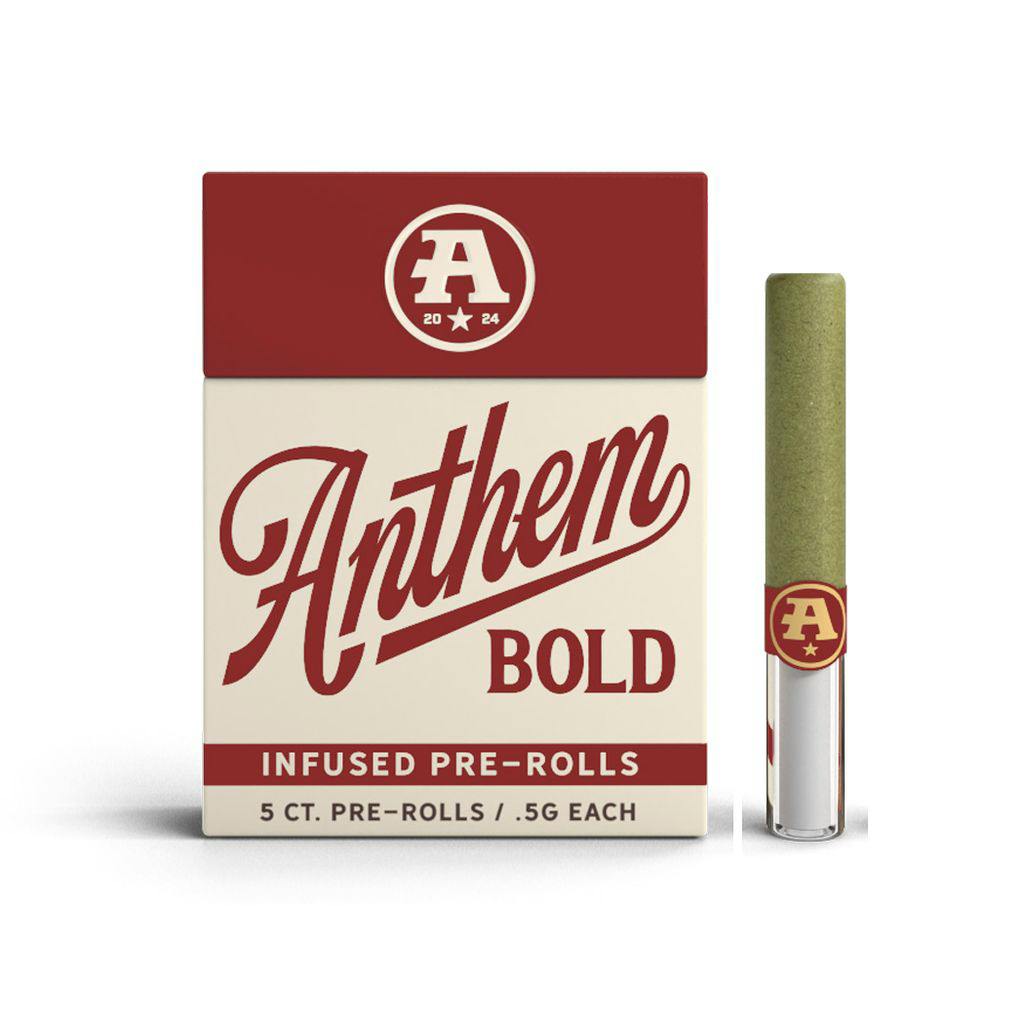 Infused Pre-Rolls | Bold with Glass Tip | King Louis XIII | 5pk x 0.5g | 2.5 g