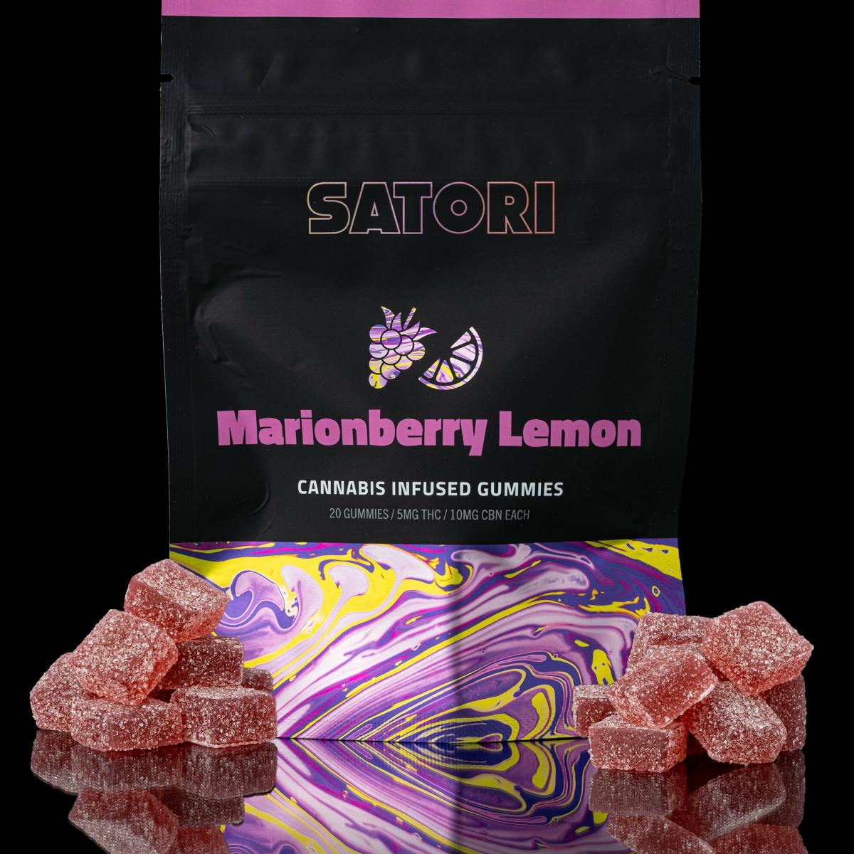 Marionberry Lemon Gummies 100 MG