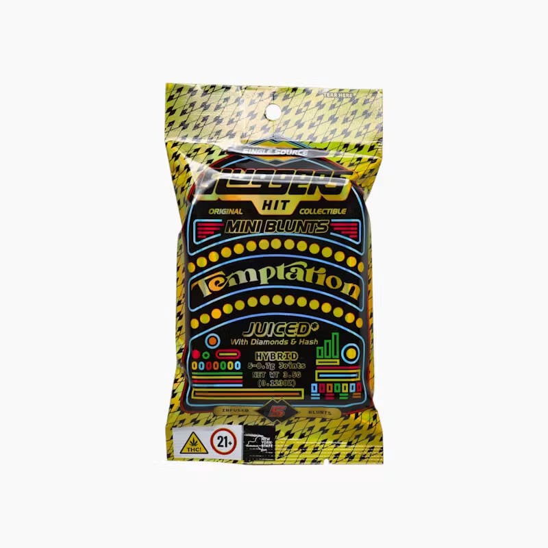 Infused Blunts | Juiced | Temptation | 5pk x 0.7g | 3.5 g