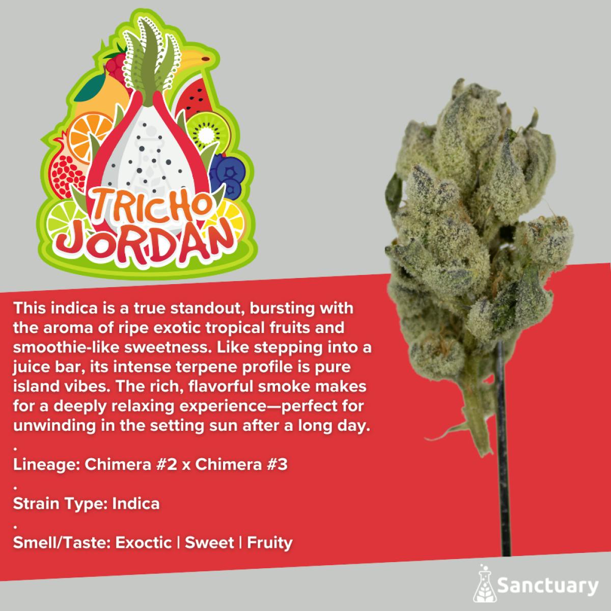 Tricho Jordan | 14g | Pre-Ground | Indica