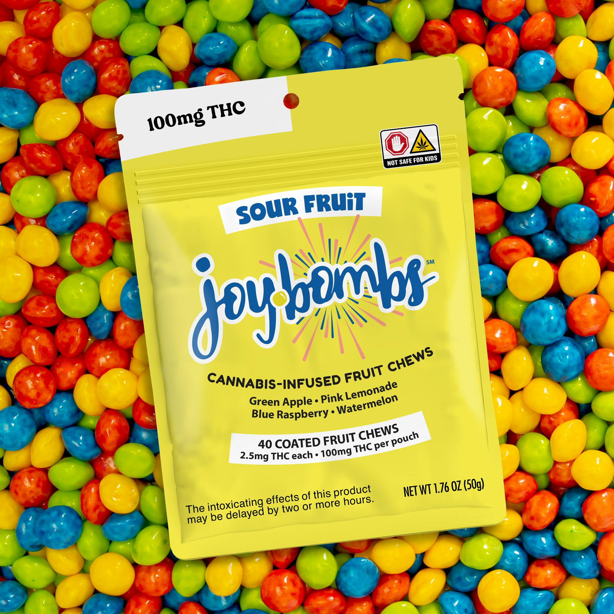 Sour Fruit, 2.5mg, 40pk