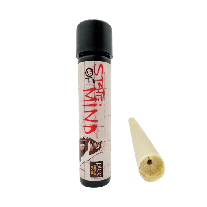 Infused Pre-Rolls | State of Mind | Melonberry Gelato x Amnesia Haze Live Resin | 1 g