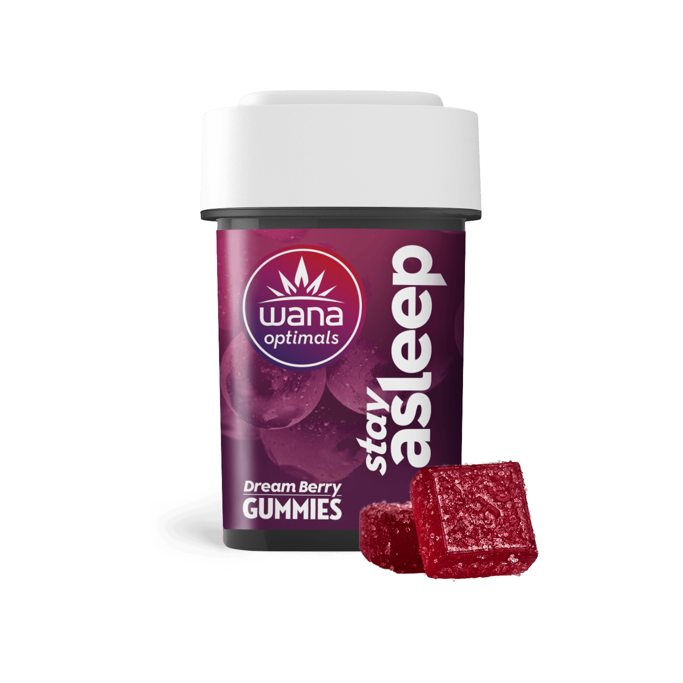 Gummies | Optimals Stay Asleep | 20:5:5:10 | CBD:CBN:CBG:THC | 10pk | 100 mg