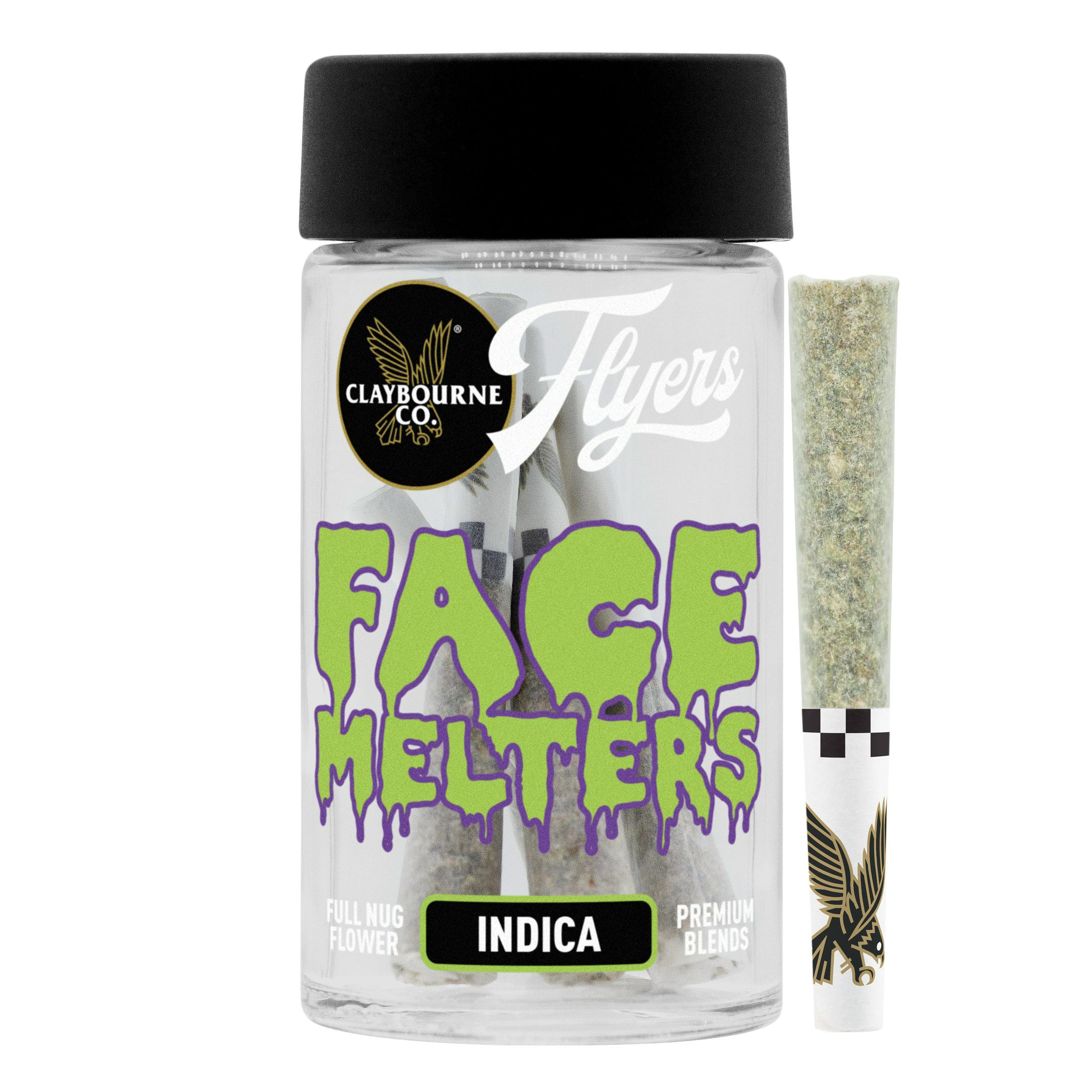 Pre-Rolls | Flyers Blend | Face Melters | 7pk x 0.5g | 3.5 g