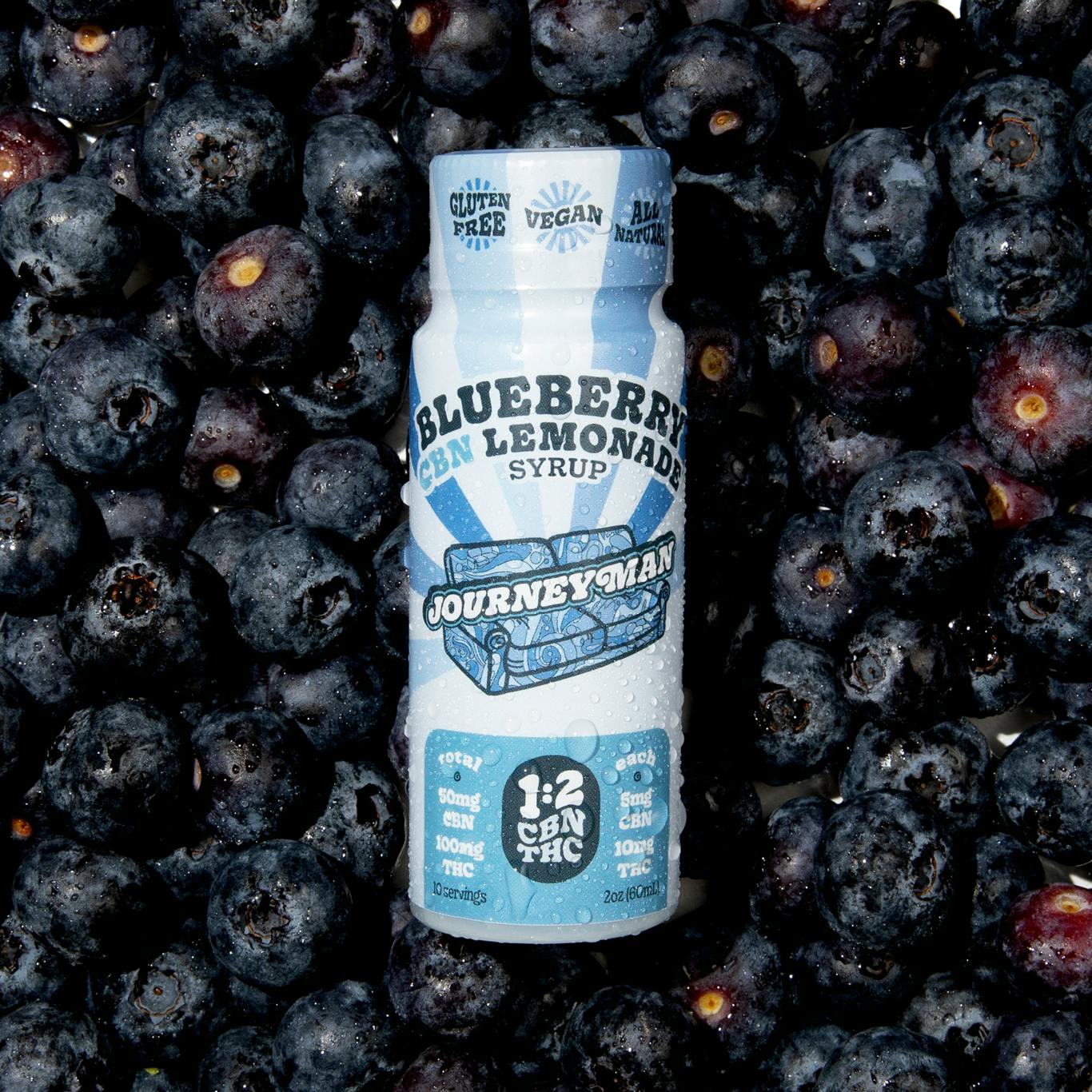 Blueberry Lemonade (1:2 CBN:THC) - 100mg Bottle