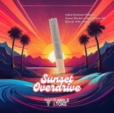 Tumble & Toke | Sunset Overdrive | 1g PreRoll