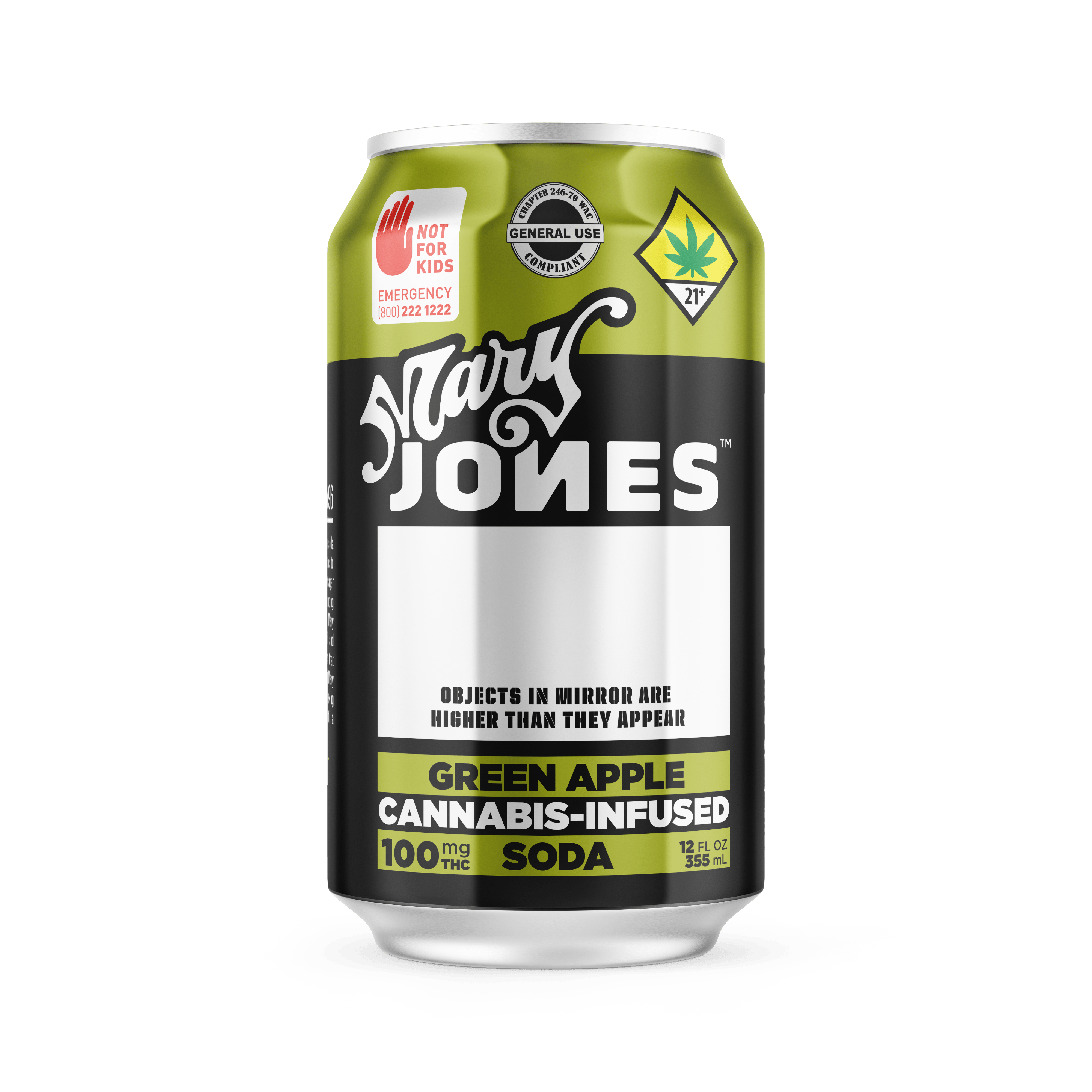 DP - Green Apple Soda / Mary Jones Soda 100mg