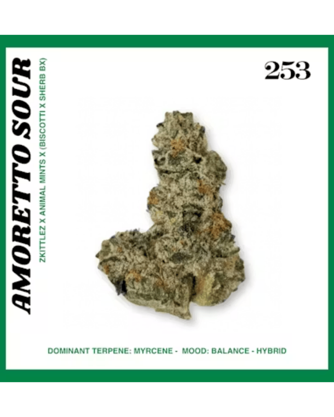 253 Organic | Amoretto Sour | 3.5g Flower