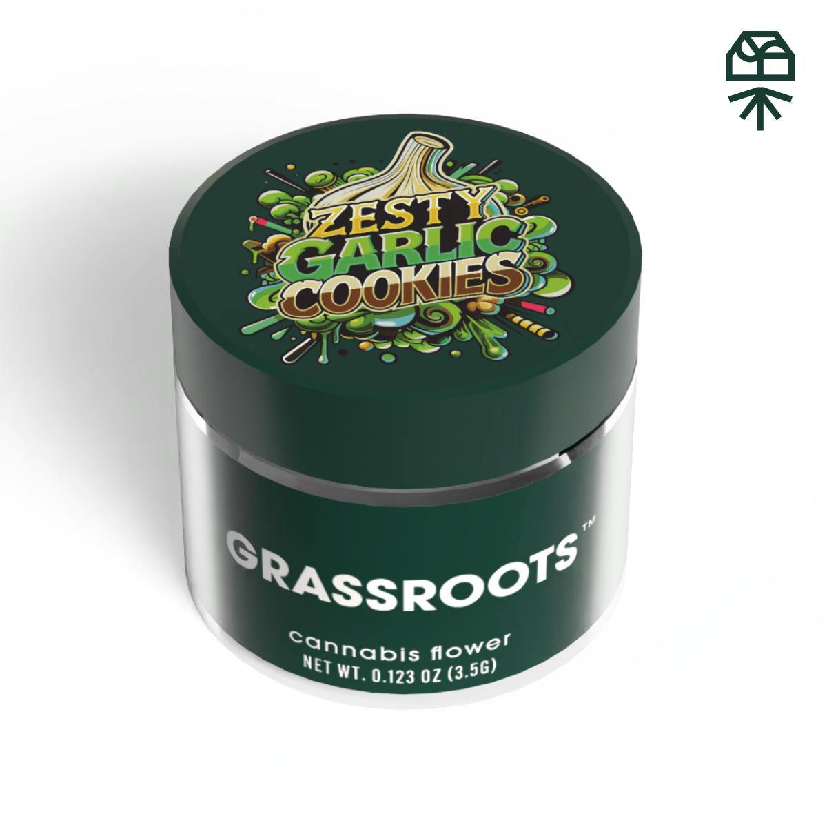 x Dark Heart | Flower | Zesty Garlic Cookies | 3.5 g