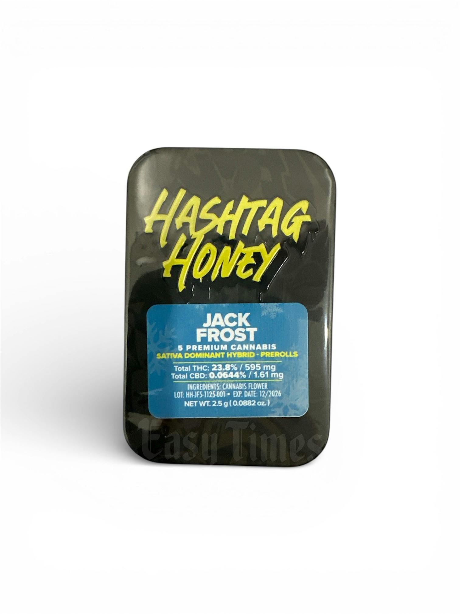 Pre-Rolls | Jack Frost | 5pk x 0.5g | 2.5 g