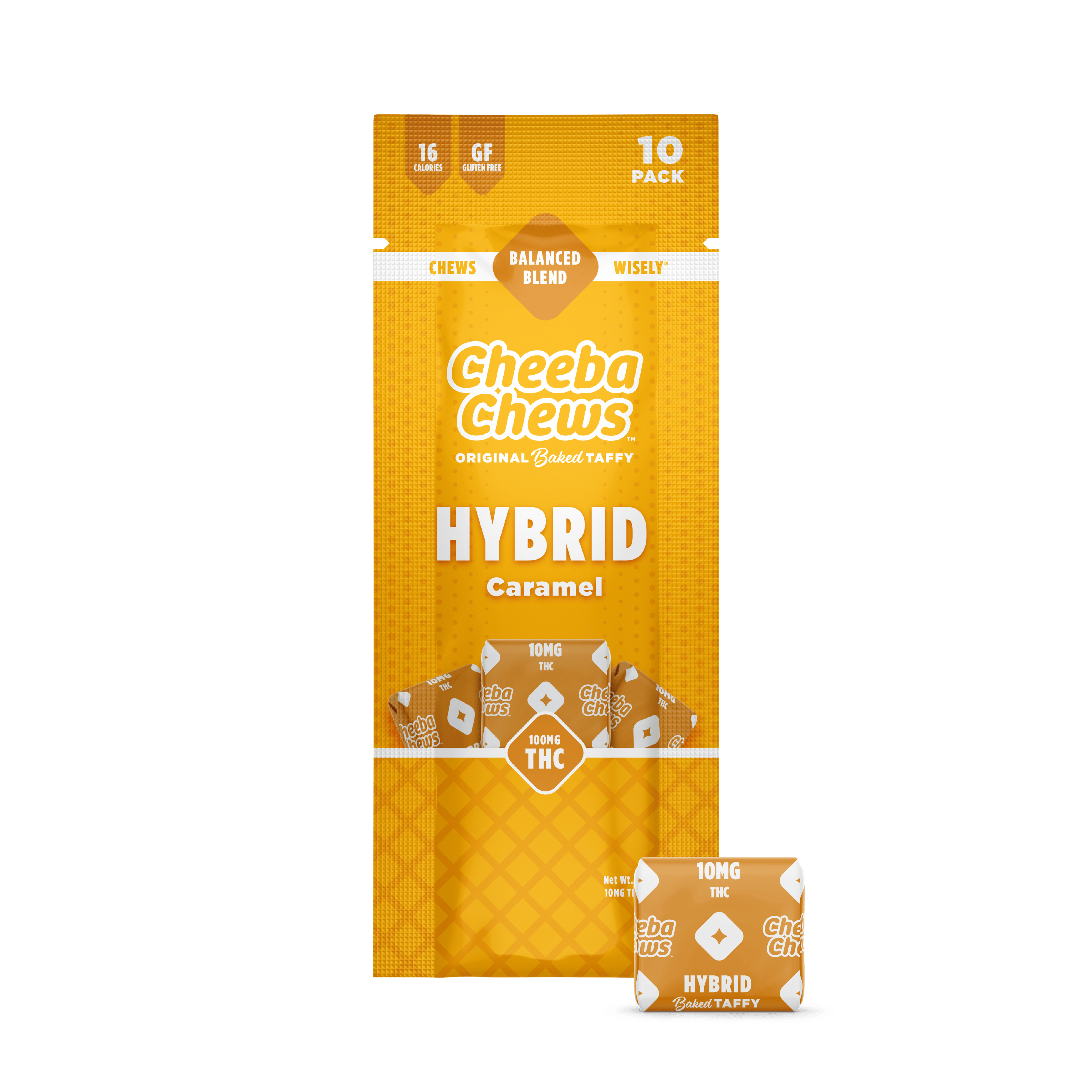 RSO Caramel Chew - Hybrid - 100mg Pack