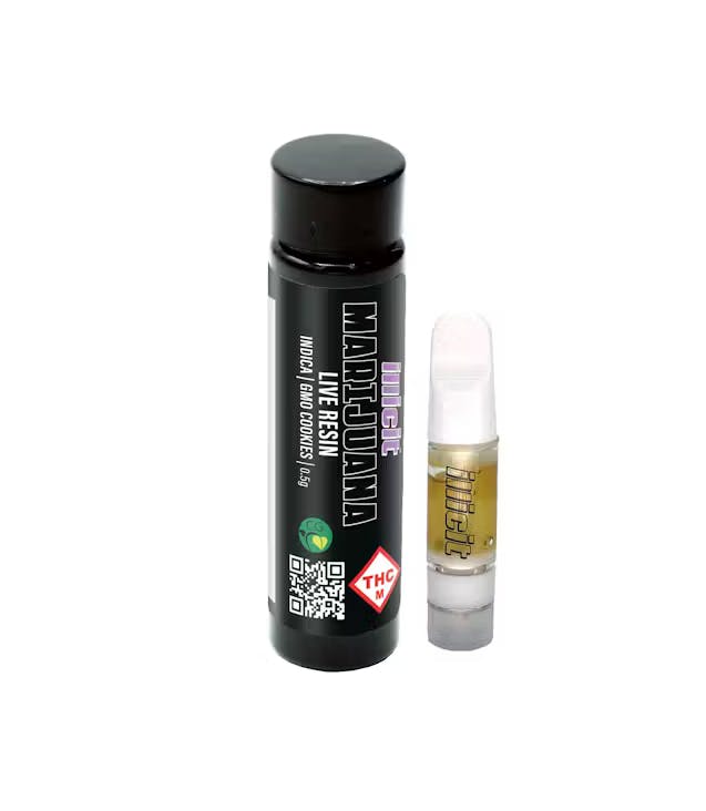 Illicit: GMO Cookies 1g Live Resin Vape Cartridge - Indica