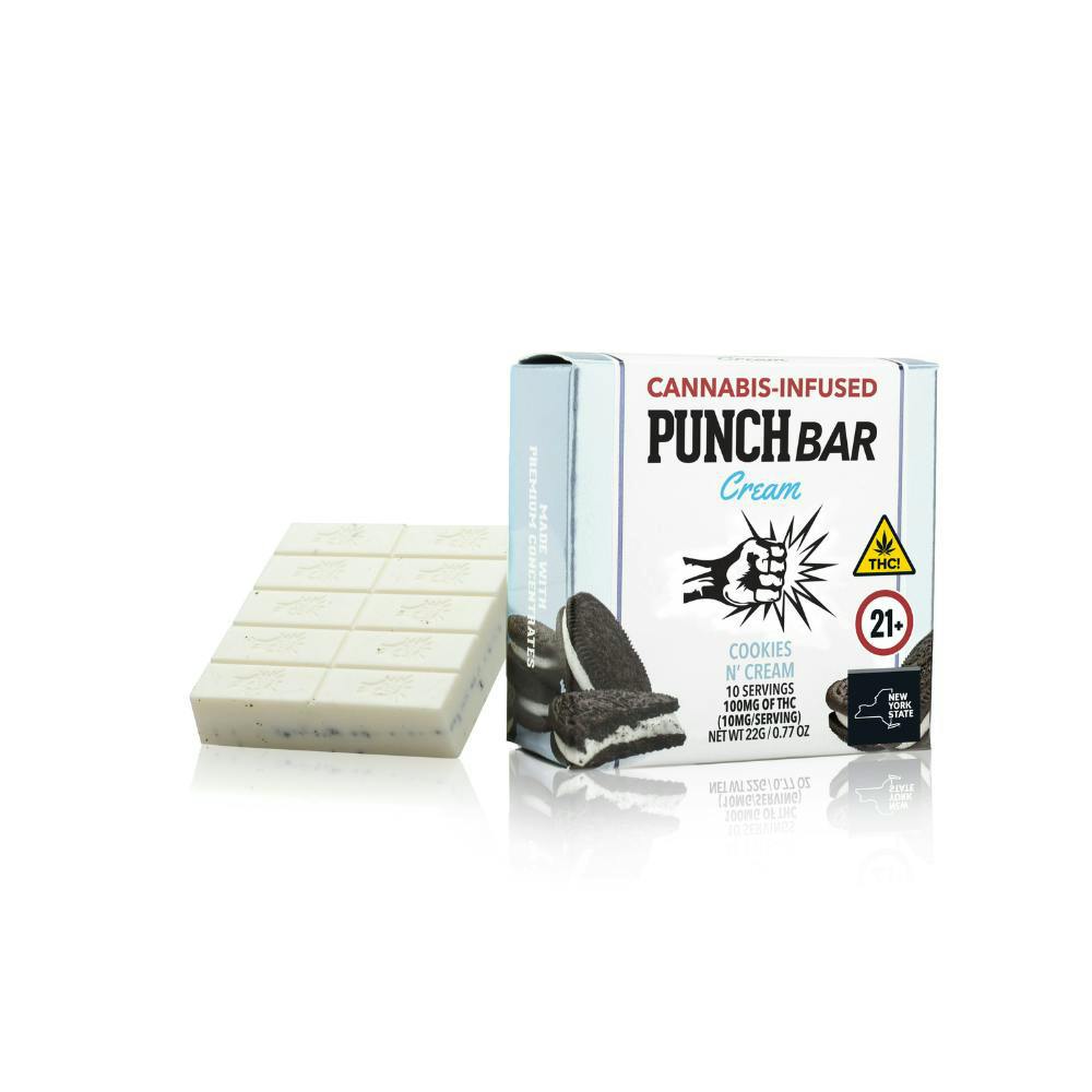 White Chocolates | Cookies n' Cream Bar | 10pk x 10mg |100 mg