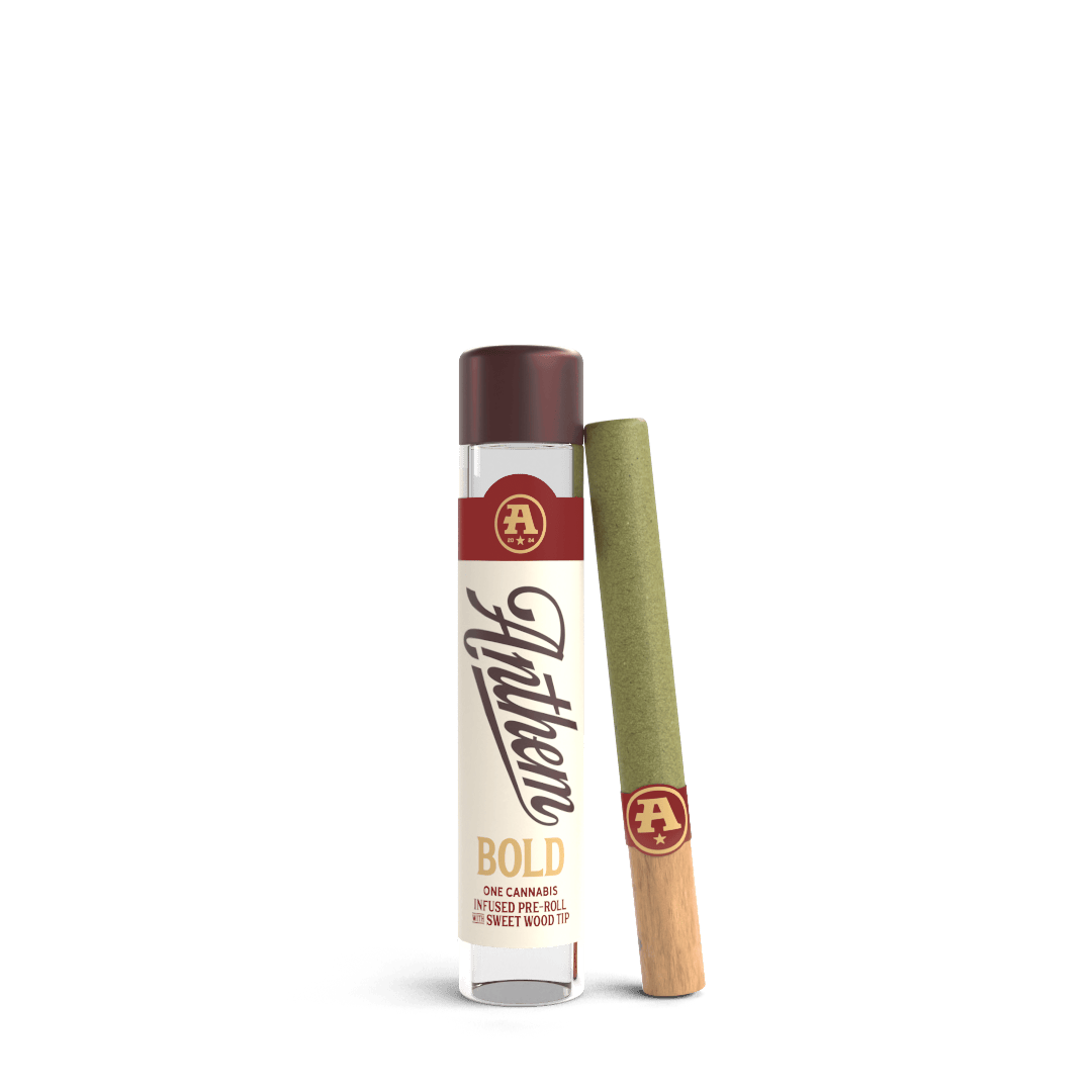 Infused Pre-Rolls | Bold With Wood Tip | Black Cherry Maduro | 1 g