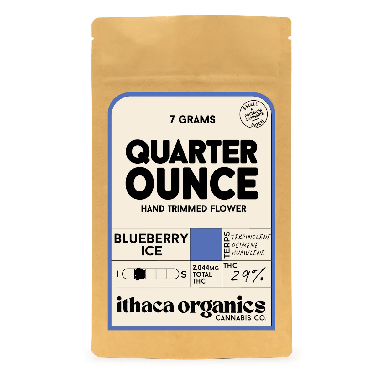 Ithaca Organics | Flower | 7g | Blueberry Ice