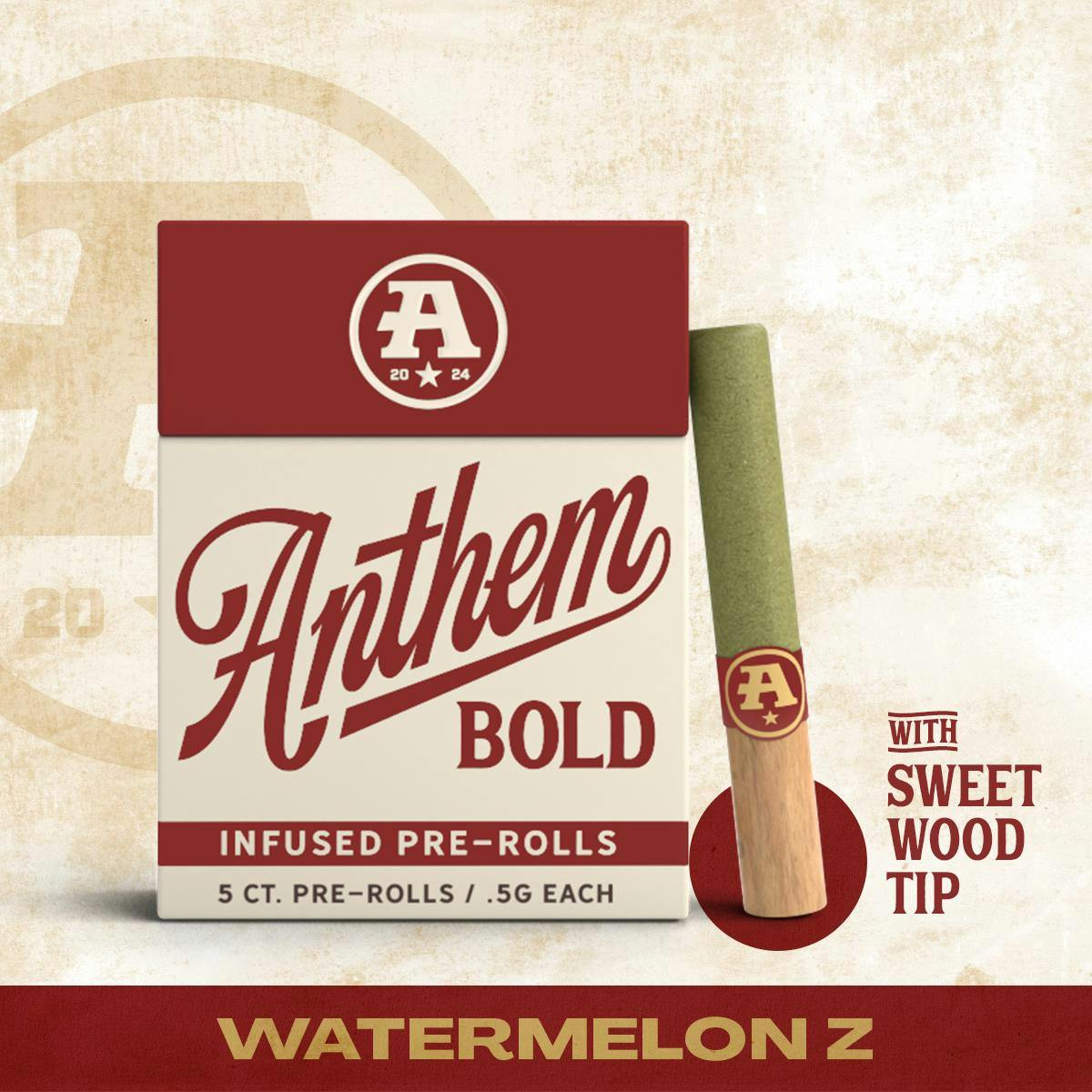 Wood Tip | Infused | Watermelon Z | 5pk