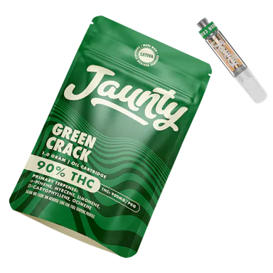 Jaunty | Vape | 1g Cart | Green Crack
