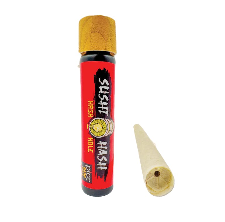 Infused Pre-Rolls | Sushi Hash | Columbian Butter x Papaya Lemon Rosin | 1 g