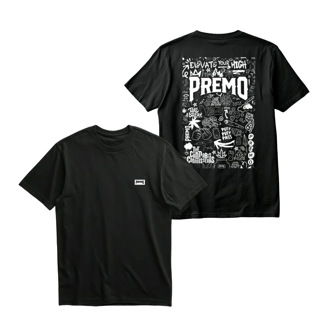 Black Mural Tee