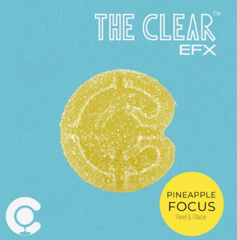 The Clear EFx | Pineapple | Hybrid | 2:1 | THC:CBC | 10 pack | 100mg