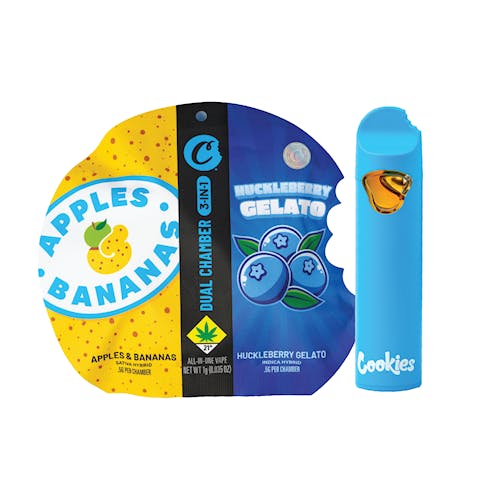 LW – Apple Bananas X Huckber Gelato / Dual Chamber Cart