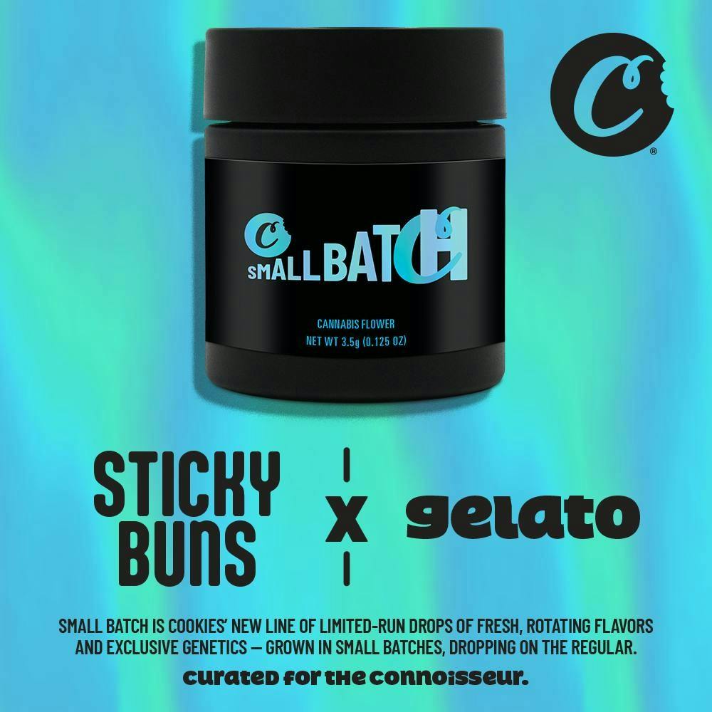 Cookies Small Batch Sticky Buns x Gelato - 7g Flower Smalls