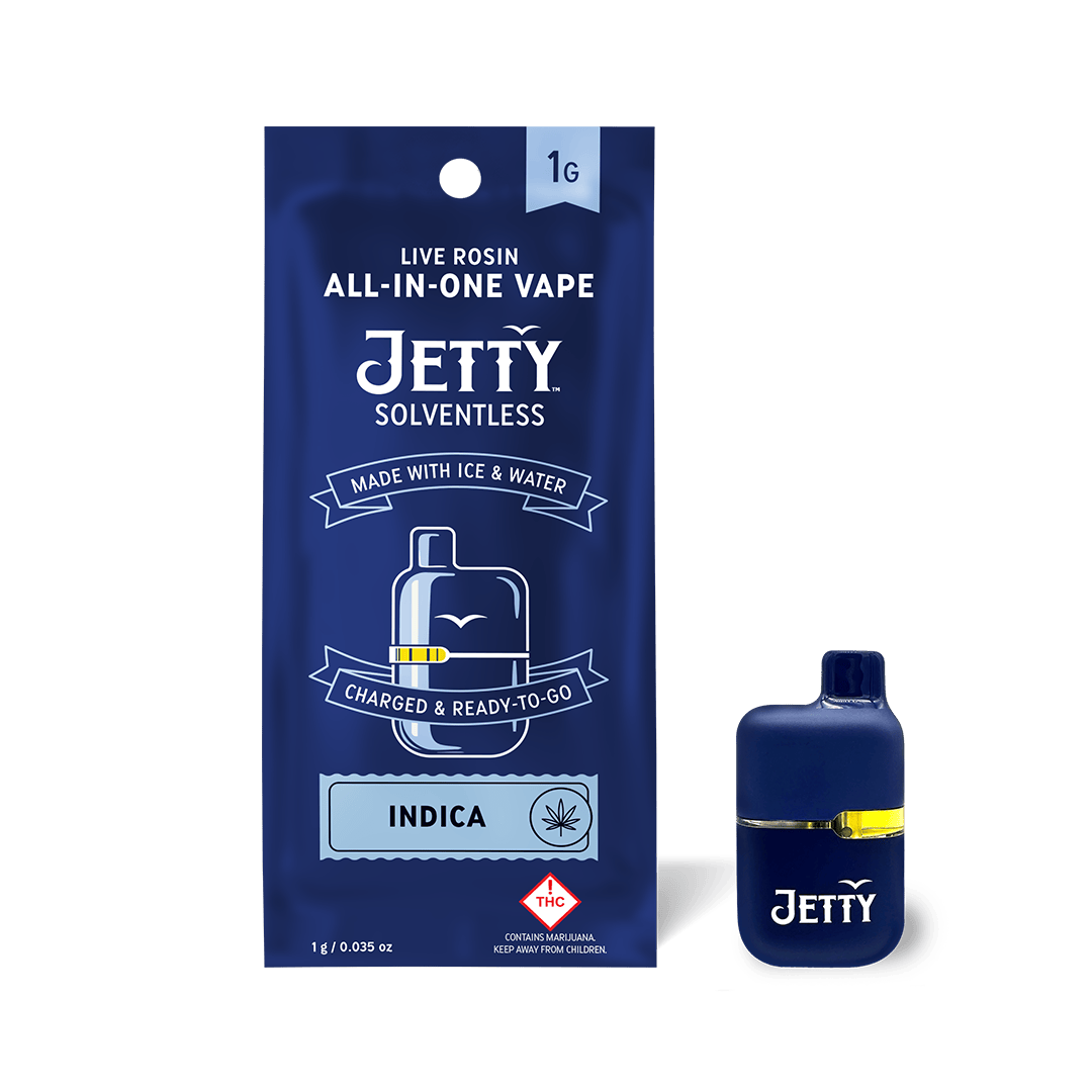 Grape² Jetty Solventless Rosin Mini Tank Indica
