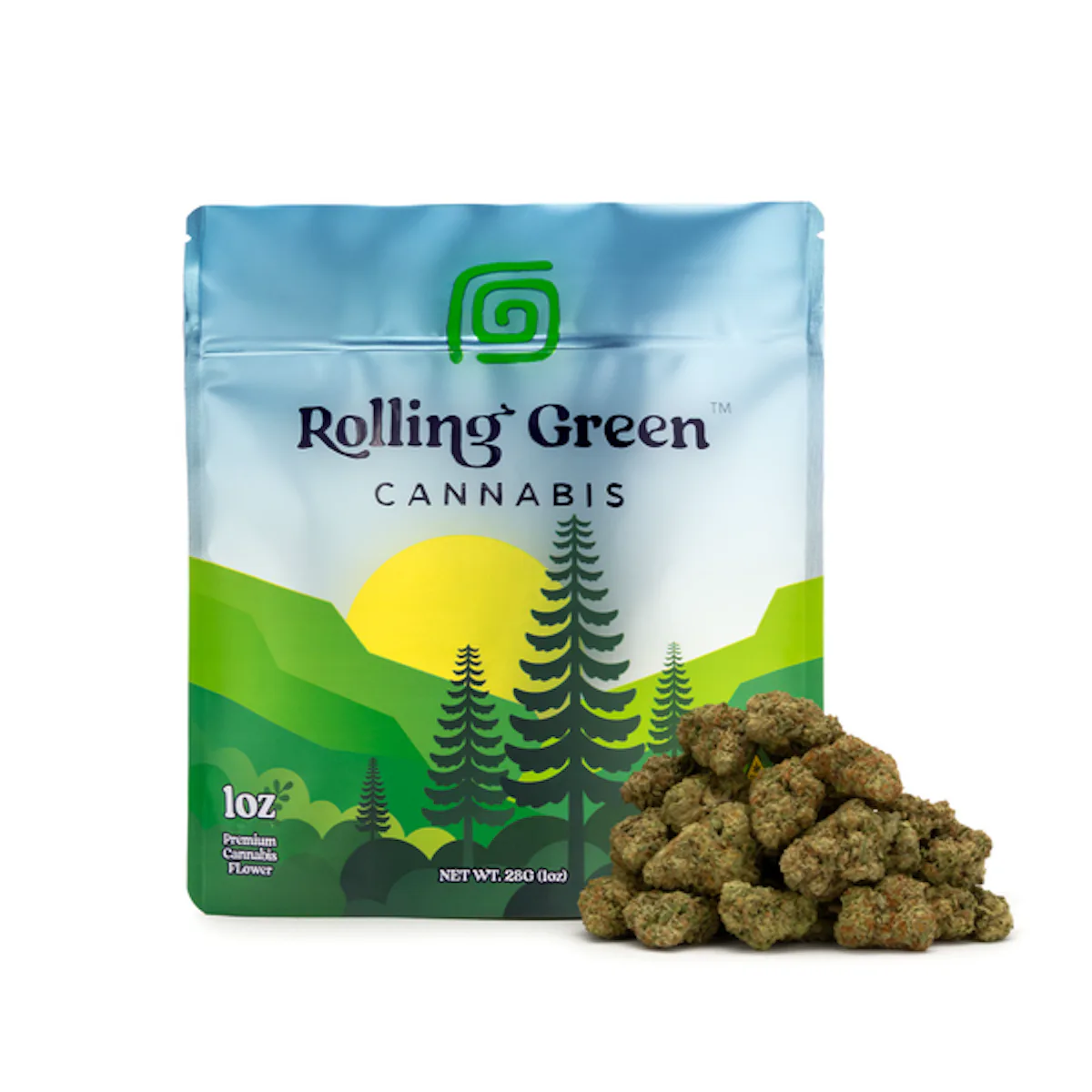 Rolling Green | Flower | 28g | Cookie Burger