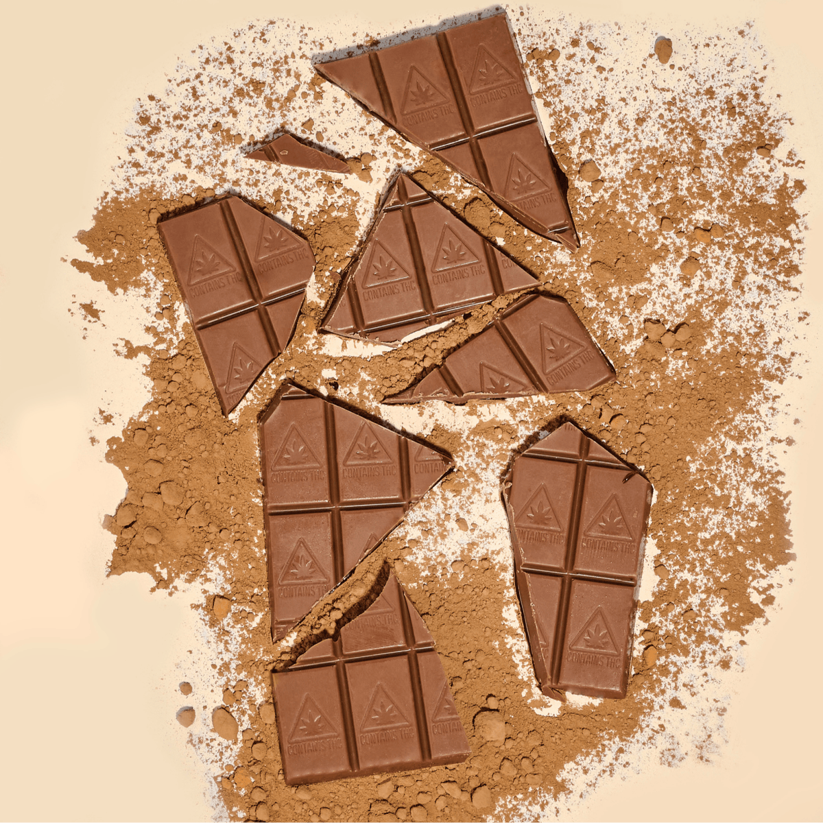 Milk Chocolate | Fast Onset | 100mg | Hybrid