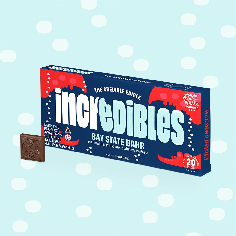 Bay State Bahr | Chocolate Bar | 100mg | Hybrid