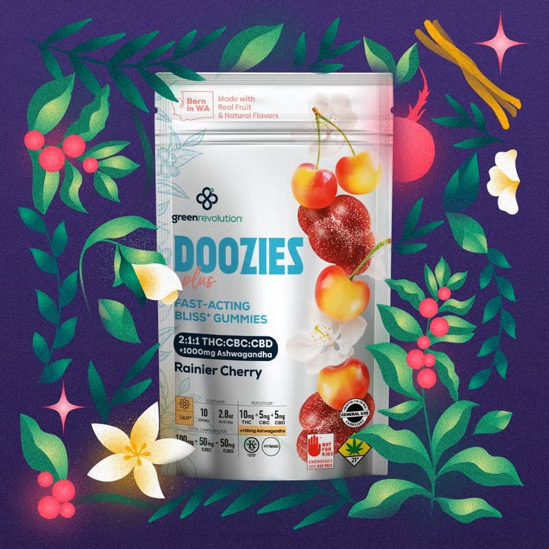 Eex - Rainier Cherry 2:1:1 CBC CBD / Doozies Plus 10 pk