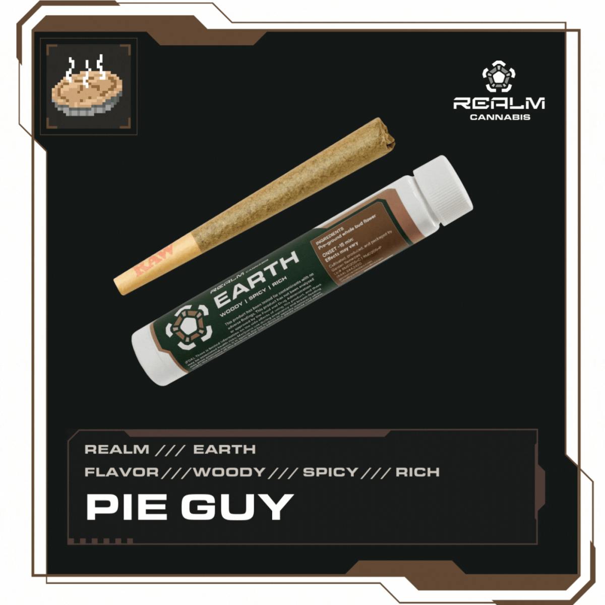 Pie Guy | 1g Pre-roll | Indica Dom. Hybrid
