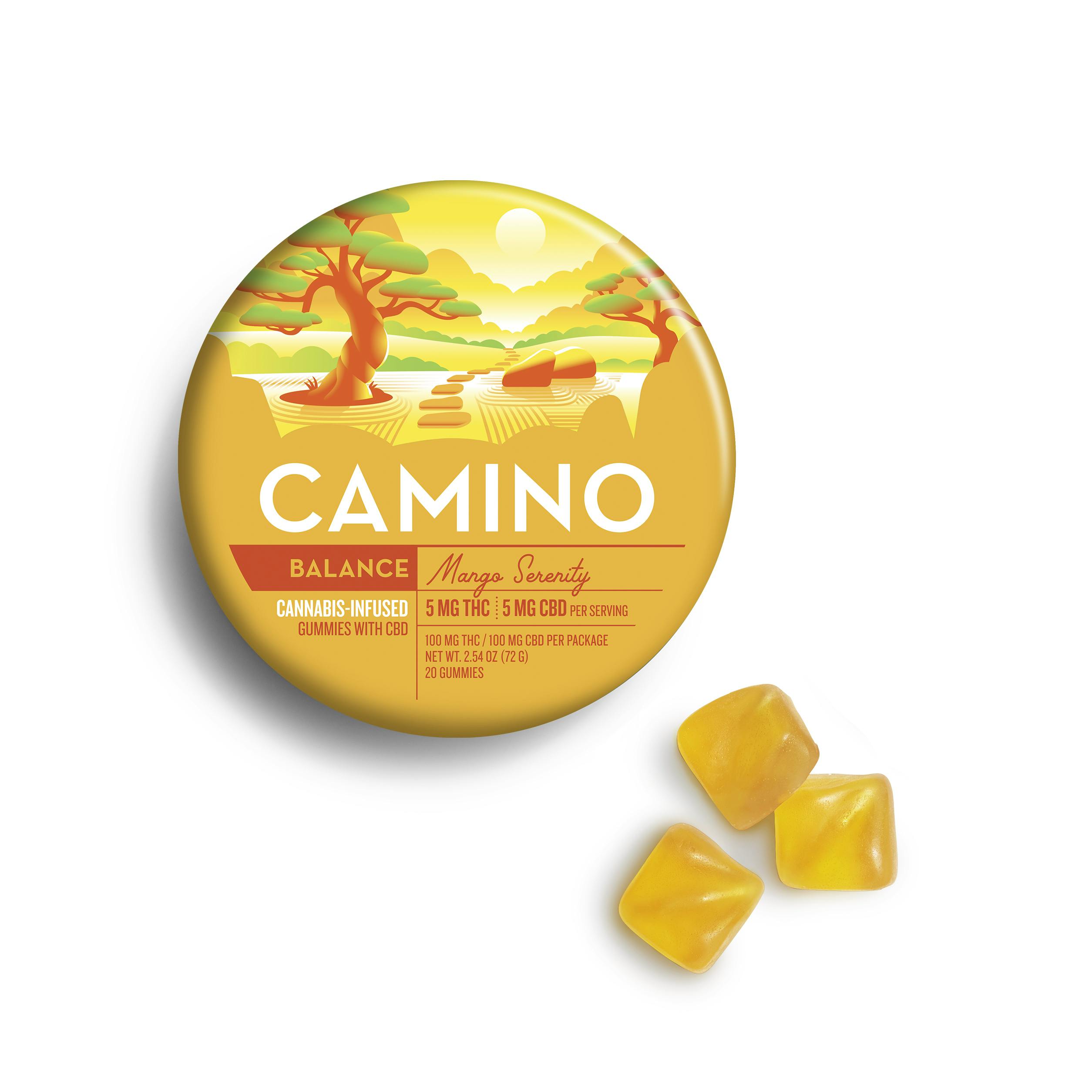 Mango 1:1 CBD | 20pk | Gummies | 100mg | Hybrid