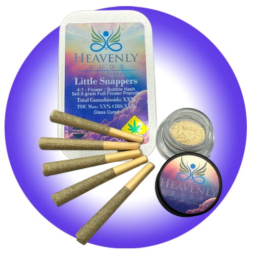 HB - Tropical Thunder / Inf Bubble Hash Pre-roll .5g 5pk
