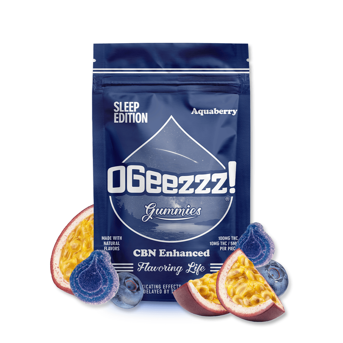 Sleep - Aquaberry (2:1 THC:CBN) - 100mg Pack