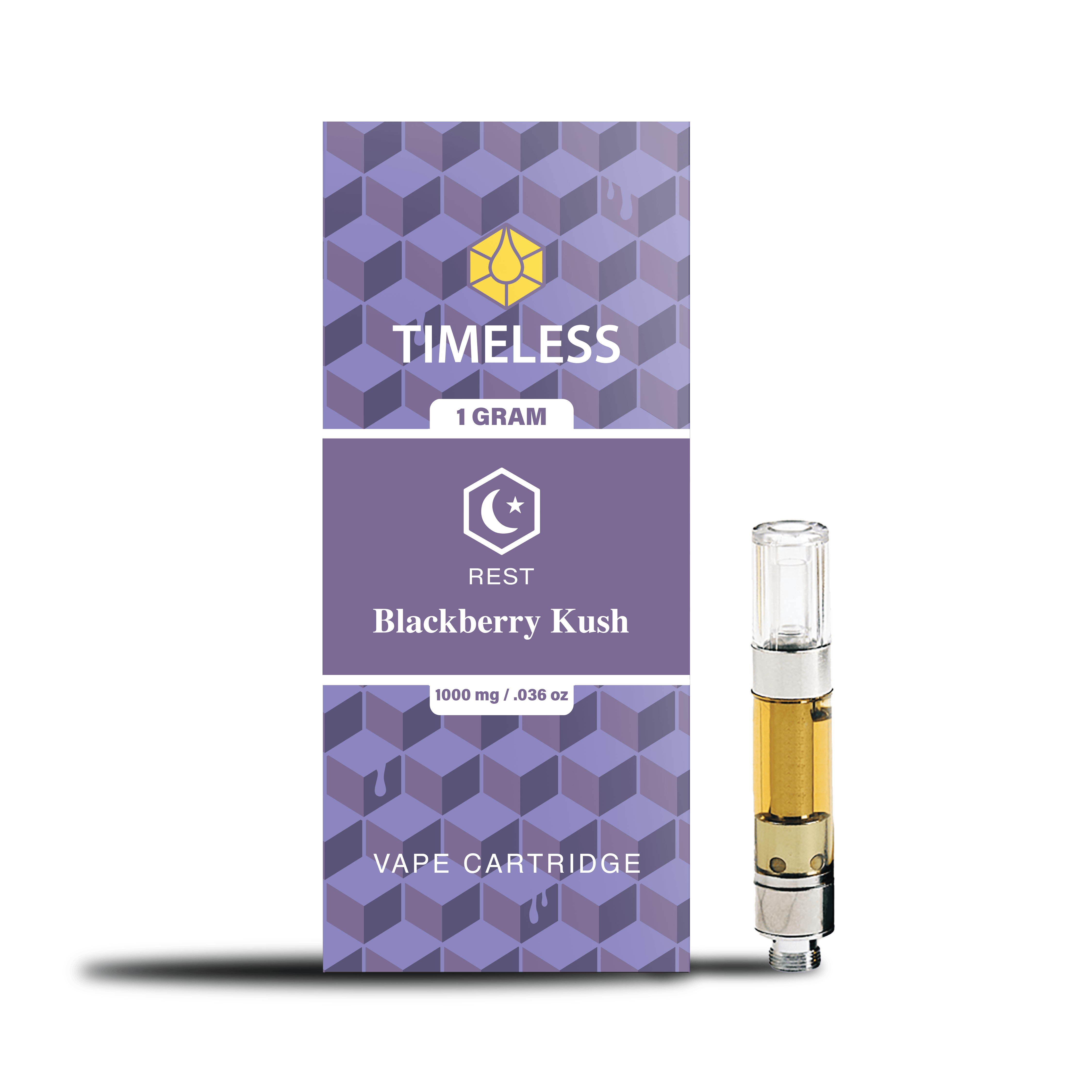 Rest - Blackberry Kush - 0.5g Cartridge
