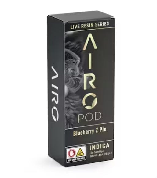 Live Resin - Blueberry Z Pie - 0.5g POD