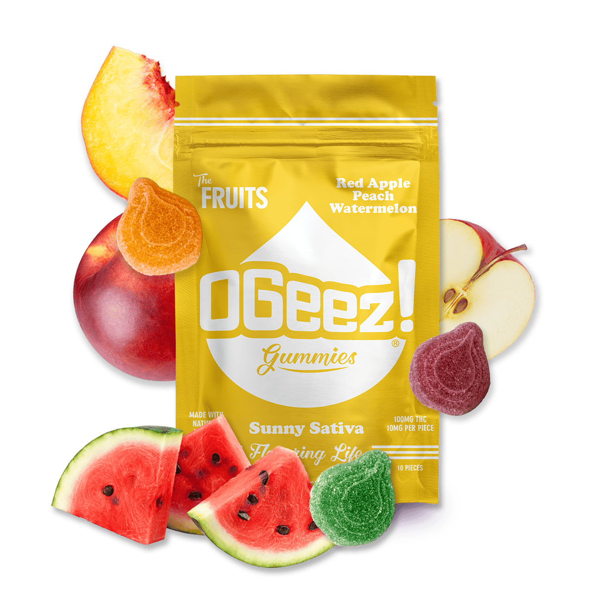 The Fruits - Sunny Sativa - 100mg Pack