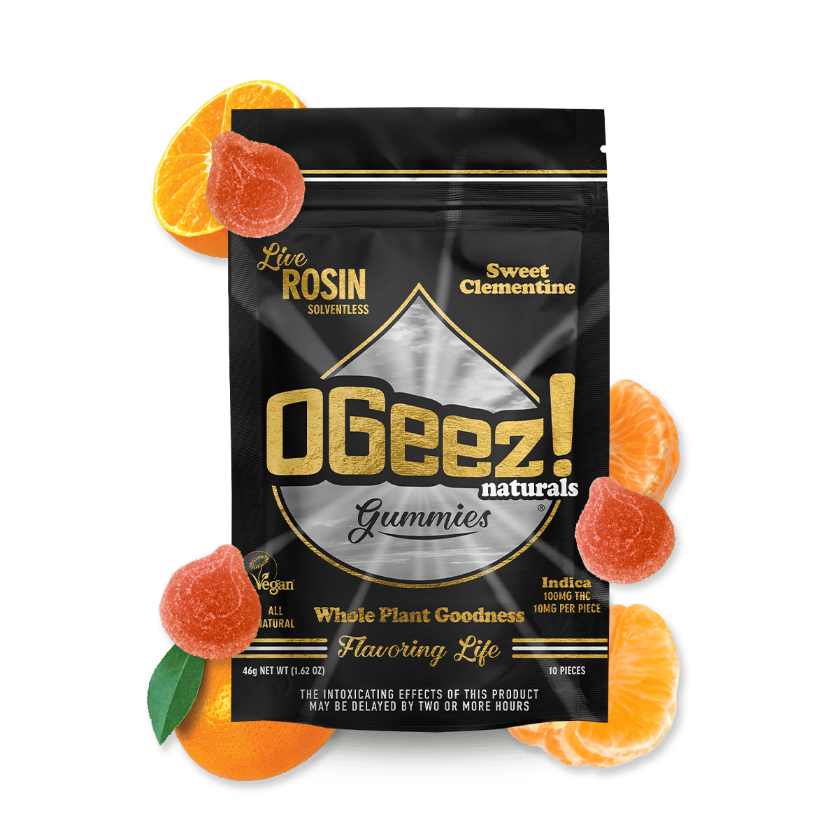 Naturals LIVE ROSIN - Sweet Clementine - 100mg Pack