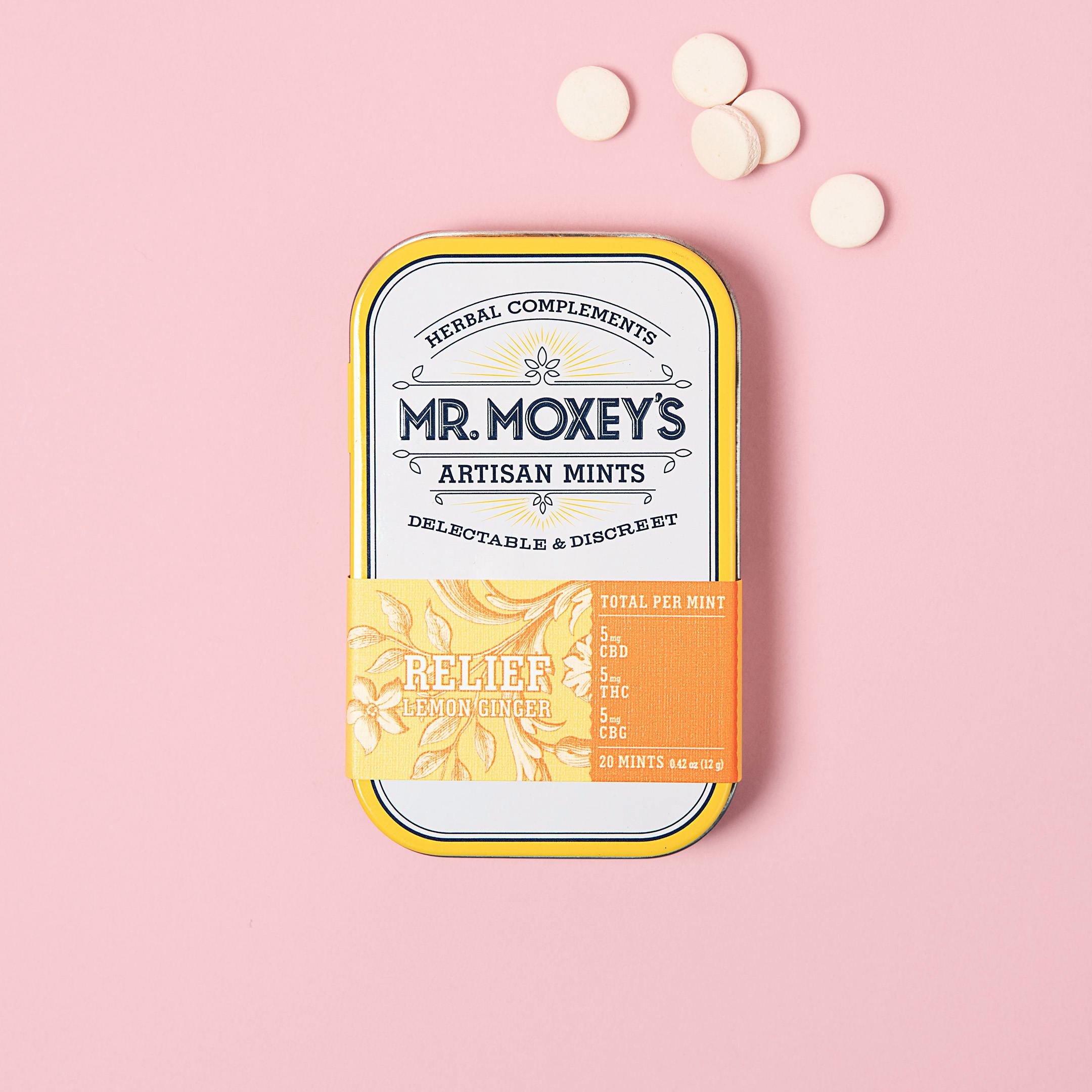 Relief - Lemon Ginger (1:1:1 CBD:THC:CBG) - 100mg Pack