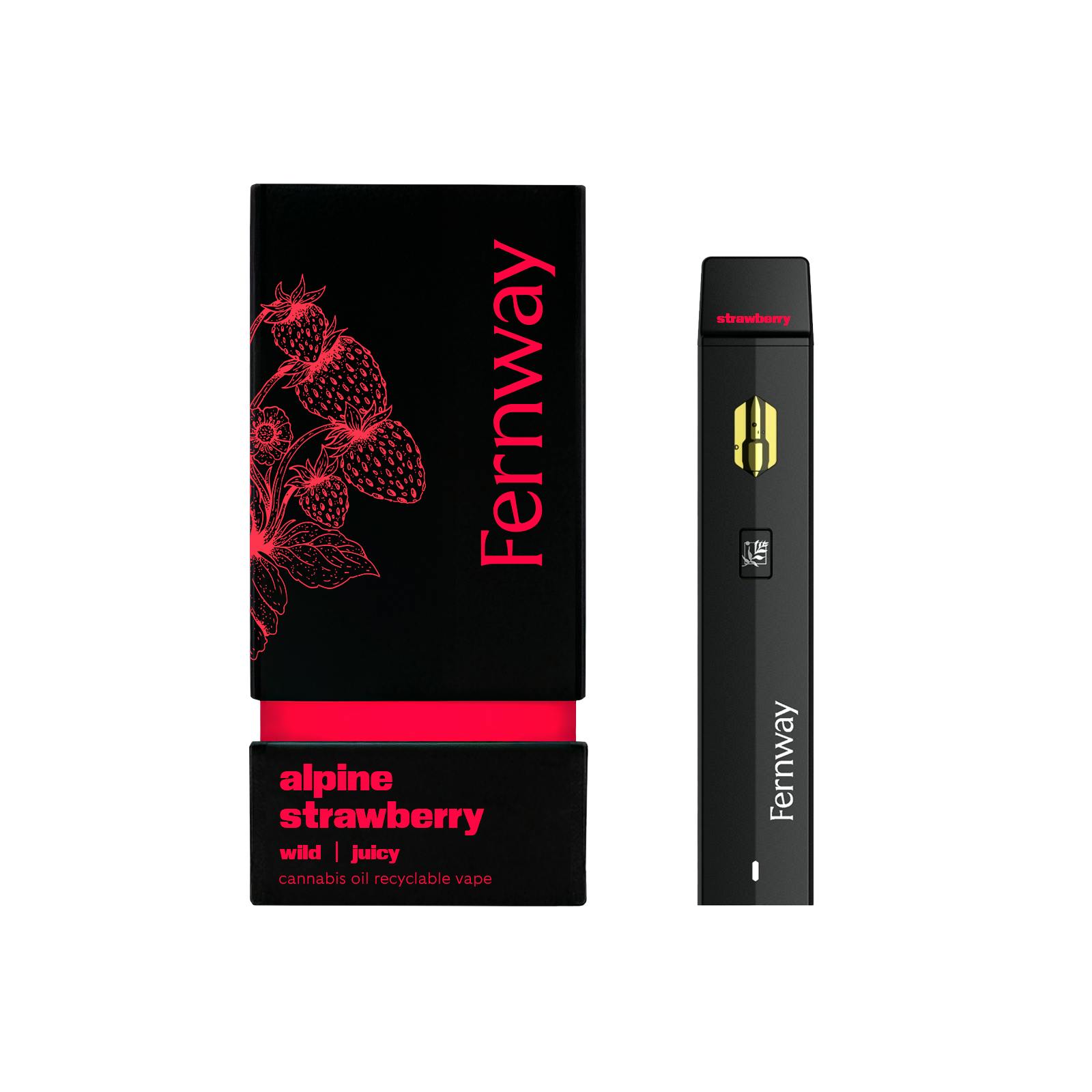 Alpine Strawberry - Traveler - 1.0g Disposable