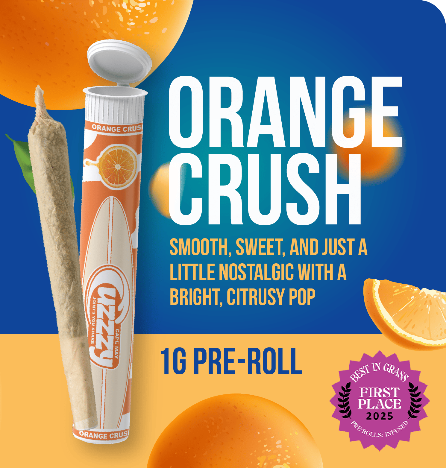 Cuzzzy - INFUSED Orange Crush - 1 Pack