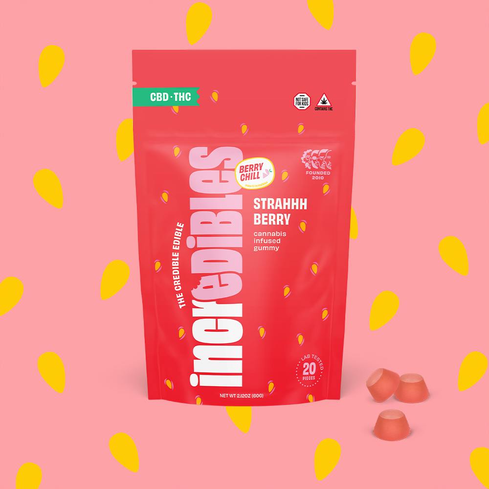 Strahhhberry (1:1 THC:CBD) | Gummies | 100mg | Hybrid