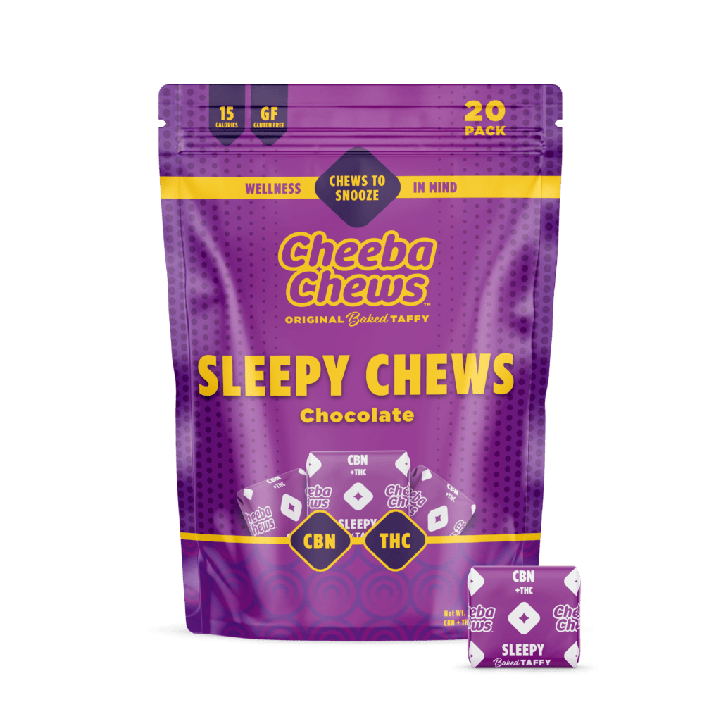 Chocolate Taffy - Sleepy THC:CBN - 100mg Pack